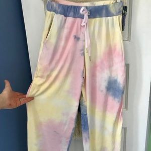 Tie dye pj pants